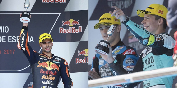 2 great podiums at Jerez circuit