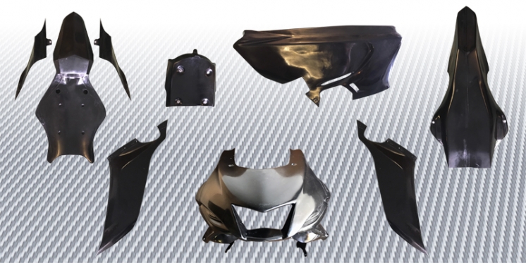 Nuova carena in Epotex per Yamaha R6 2017