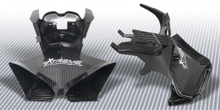 NUOVO PRODOTTO: Telaietto porta strumenti con tubi airbox per Ducati Panigale V4