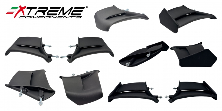 NEW WINGLETS IN RAPID PROTOTYPING FOR DUCATI PANIGALE V4 / S / R 2025-2026