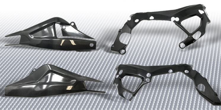 NUOVO PRODOTTO: Protezioni Telaio e Forcellone in carbonio per BMW S1000RR 2019